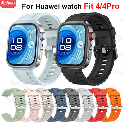Huawei Watch Fit 4 Pro Silicone Sport Strap