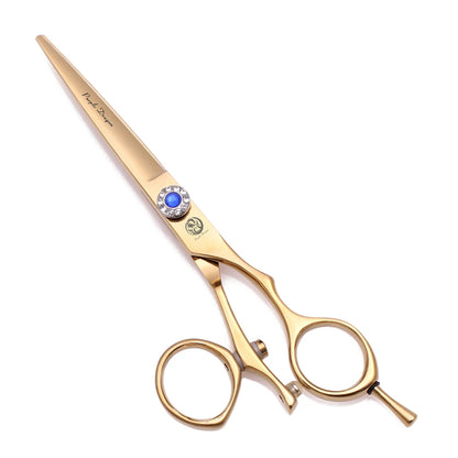 Professional Hairdressing Scissors 5.5" 6" Purple Dragon JP 440C Swivel Thumb Hair Cutting Scissors Barber Thinning Shears Z9019