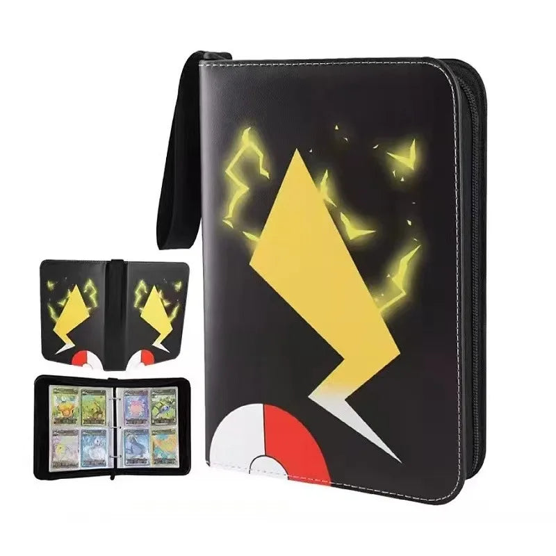 400 Pockets Anime Peripheral Pokemon Game Collection Card Book multiple styles Storage card holder Exquisite Kawaii Boy Toy Gift