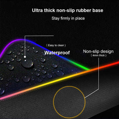 ONE PIECE Zoro RGB Mouse Pad Anime Carpe Large PC Gamer Computer LED Mausepad Keyboard Gaming Accessories Backlight Desk Mat XXL