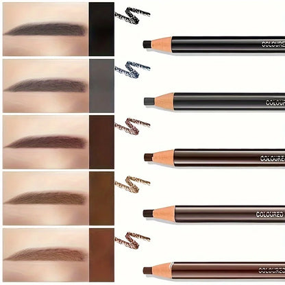 Professional Peel-Off Eyebrow Pencil: Waterproof Long-Lasting Pull-Line Enhancer