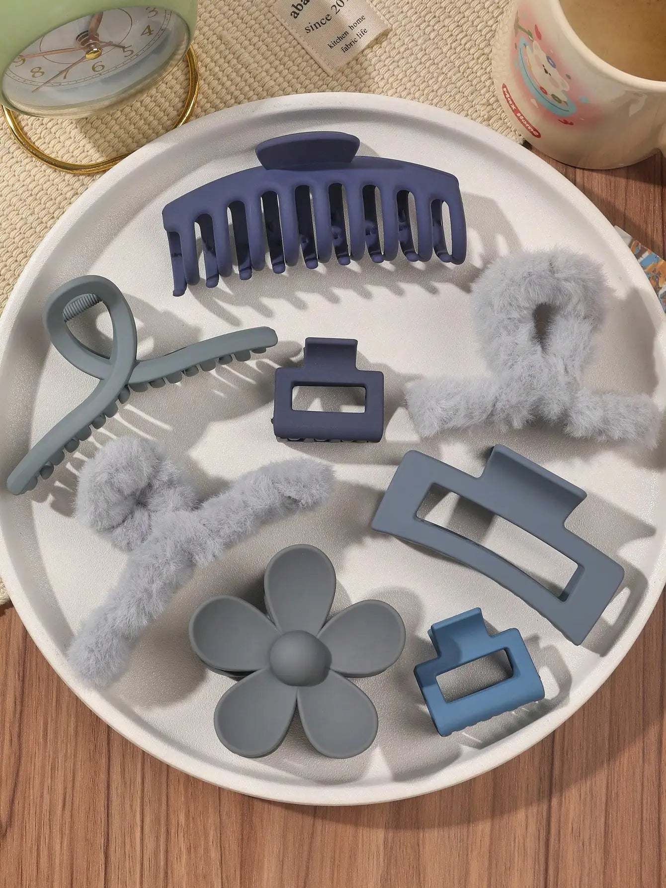 Autumn Winter Hair Clips Set.