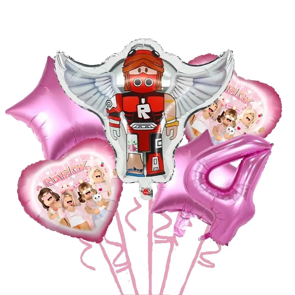 ROBLOX Birthday Balloon Set 🎈🎮