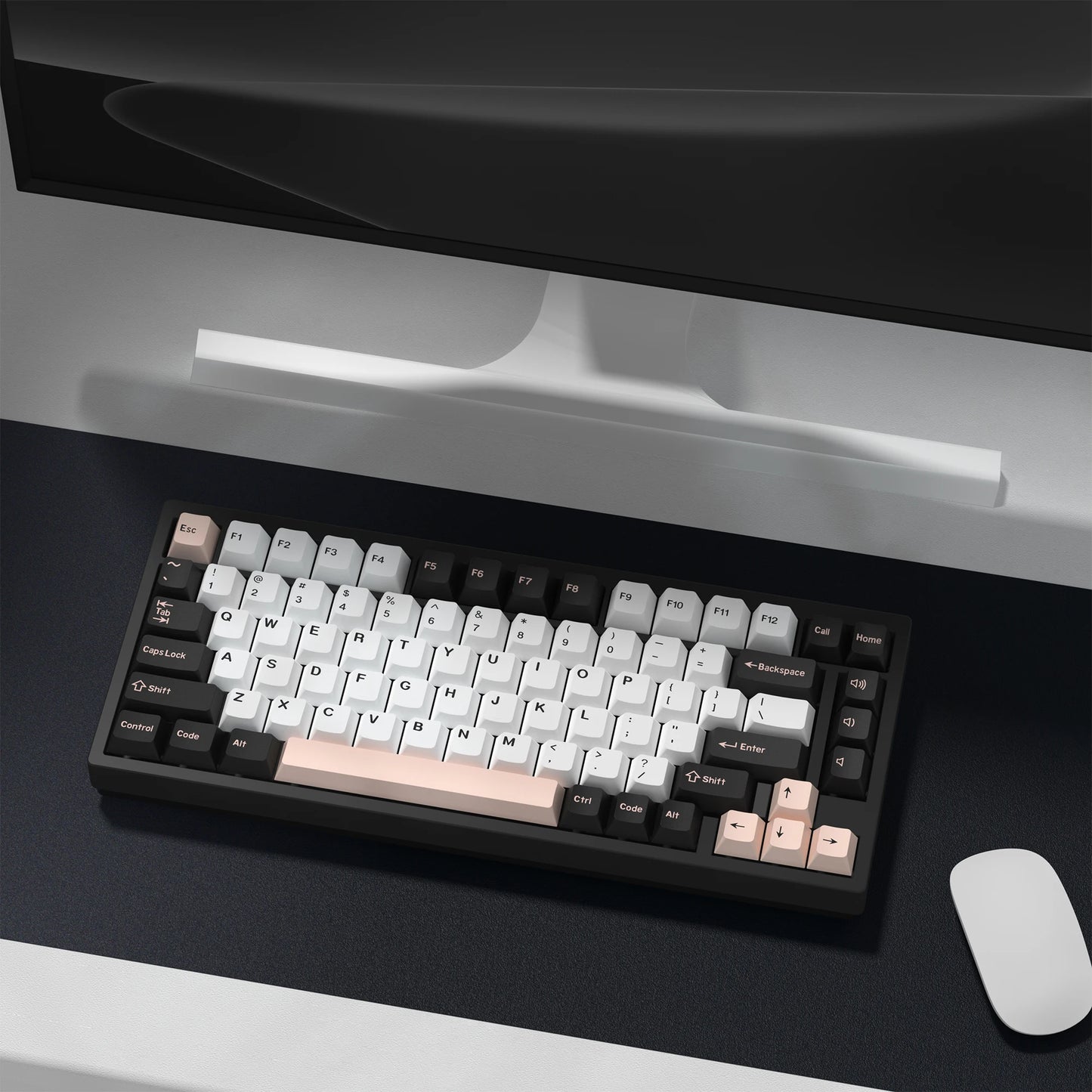 KBDiy GMK Keycap Double Shot GMK Olivia Shoko Jamon WOB Red Samurai Botanical PBT Keycaps Cherry Profile for Mechanical Keyboard