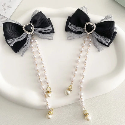 Lolita Hair Bow Clip Set.