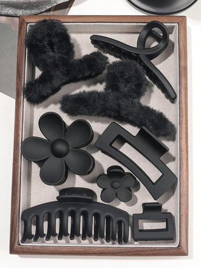 Autumn Winter Hair Clips Set.