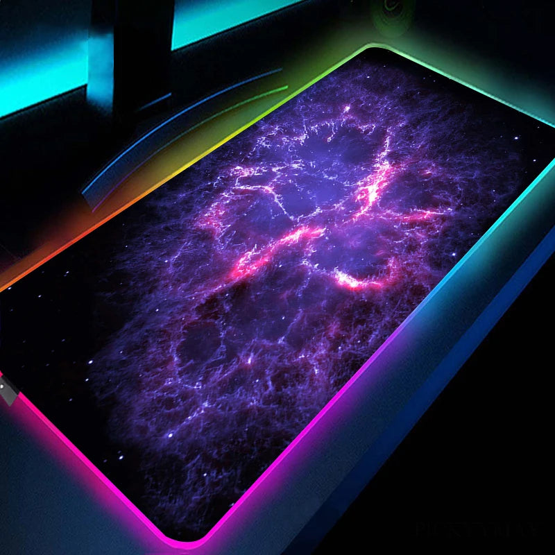 CosmicGlow RGB Desk Mat
