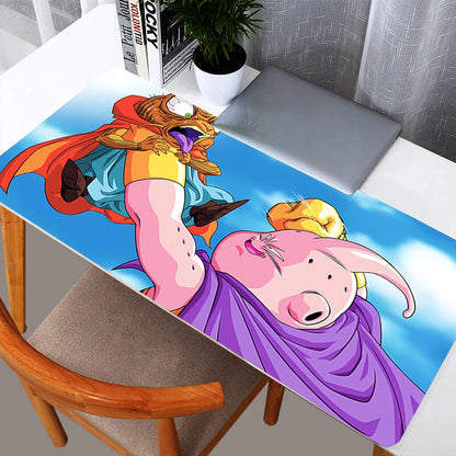 DBZ Dragon Ball Majin Buu Mouse Pad Professional eSports Game Players Speed Lock Edge Rubber Game Desk Mousepad Keyboard Mat