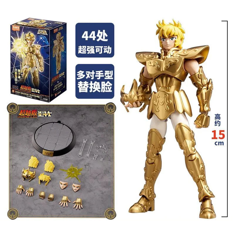 Original BLOKEES Saint Seiya Sagittarius Seiya Pegasus Aiolos Tenma Pegasus Action Figure Toy Assembly Figure Toys Gift