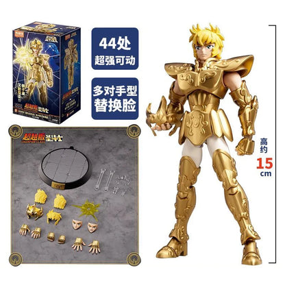 Original BLOKEES Saint Seiya Sagittarius Seiya Pegasus Aiolos Tenma Pegasus Action Figure Toy Assembly Figure Toys Gift