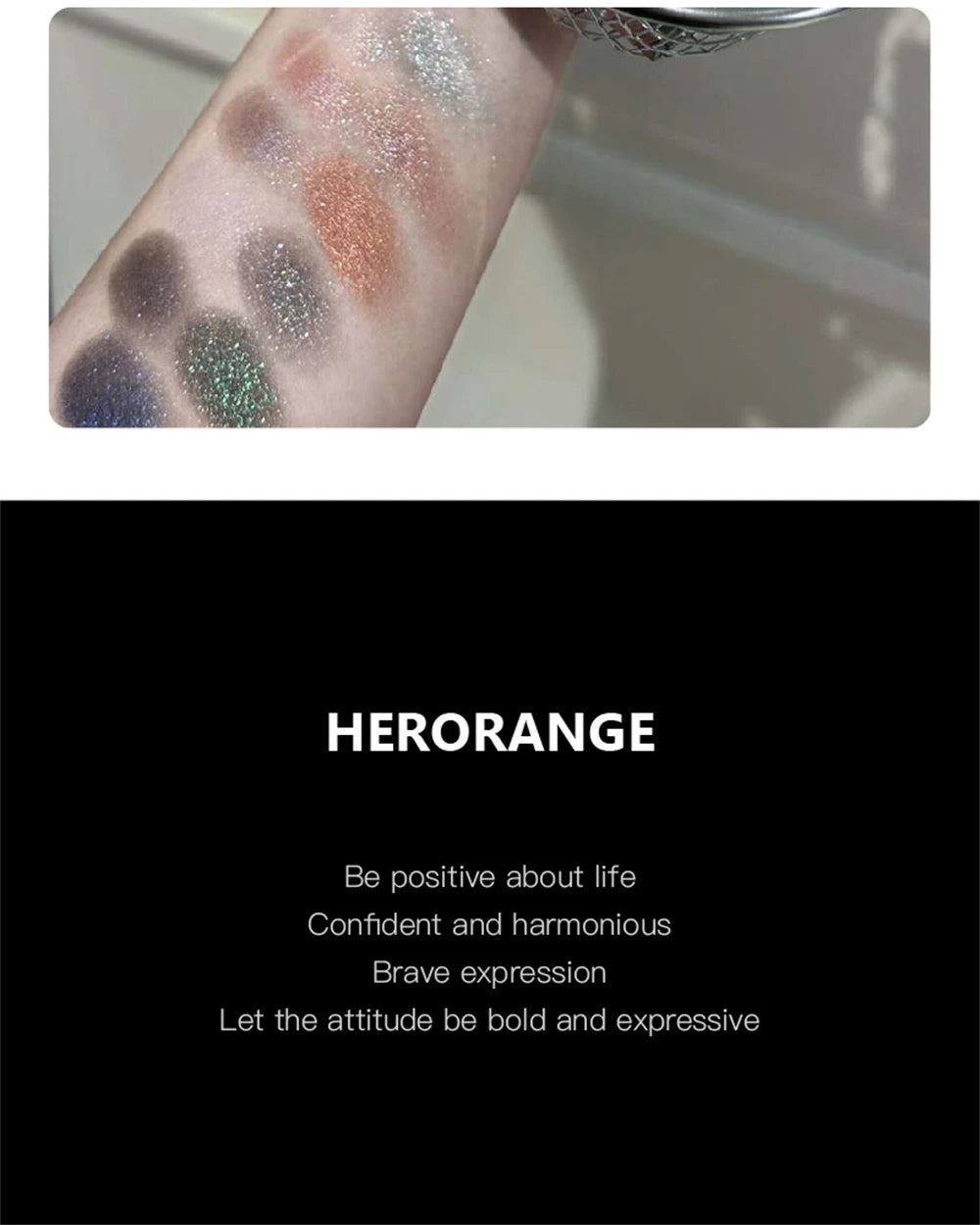 Metallic Glitter Eyeshadow Cream Sparkling Mousse Shimmer Highlighter Pressed Pigments Punk Purple Pearlescent Eyeshadow Palette