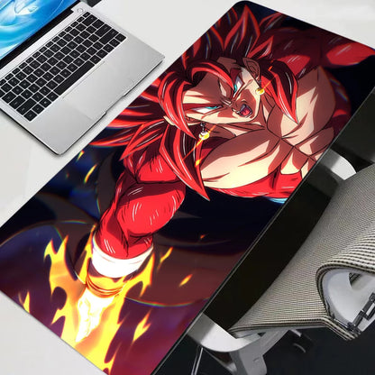 Mouse Pad Anime Gamer Gaming Accessories Varmilo Keyboard PC Computer Desk Mat XXL Carpet DBZ Dragon Ball Z Mousepad