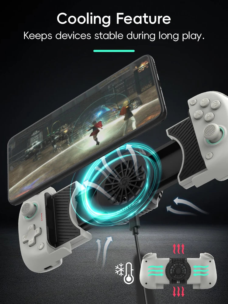 DATA FROG X3 Wireless Controller for Android Game Controller for Samsung Galaxy for PUBG Mobile