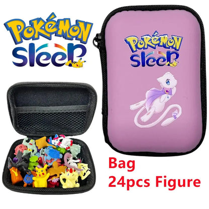 24pcs/Bag Set 2-3cm Pokemon Bag Figures Toy Bulk Anime Mini Doll Figurine Small Pocket Monster Birthday Gift Toys