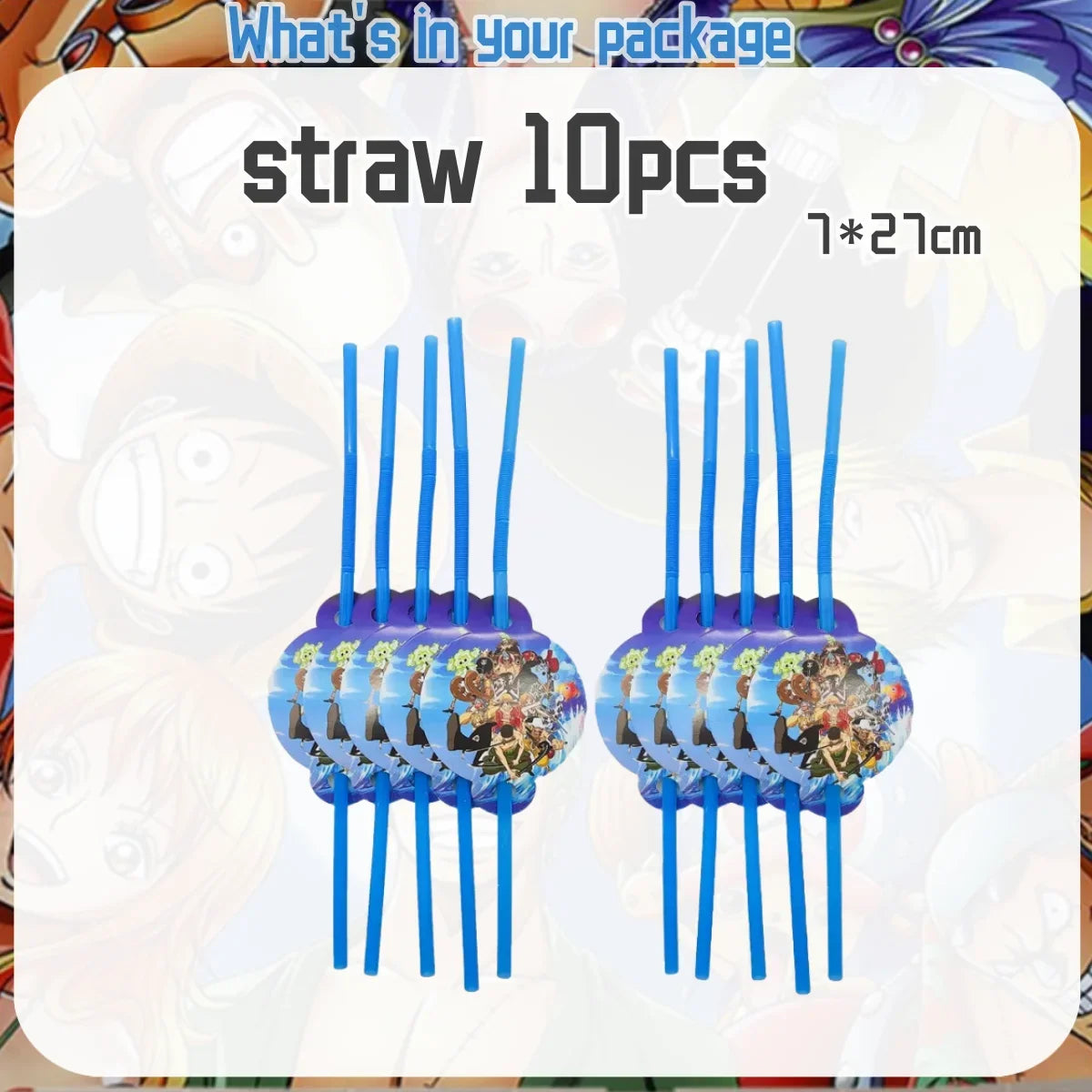 One Piece Sanji & Nami Birthday Party Tableware Set 🎉🏴‍☠️