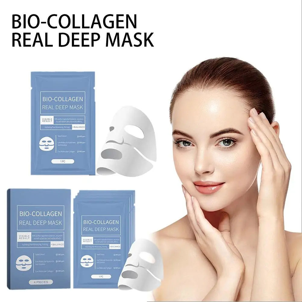 Eelhoe Bio-Collagen Real Deep Mask: Overnight Hydrating & Pore Refining Treatment