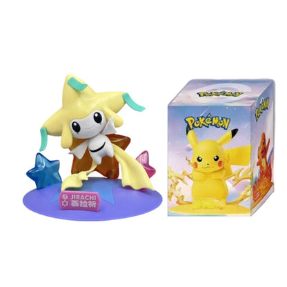 12 style Pok é mon Doll Pikachu Blind Box Anime Models Desktop Decorations Action Figure Collection Pok é mon Toys Birthday Gift