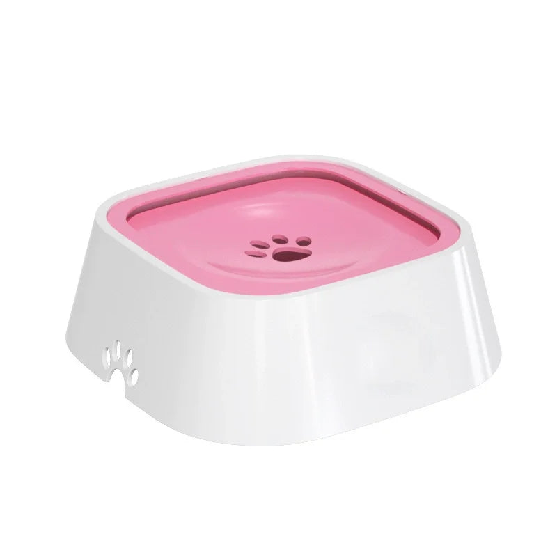 Floating Pet Bowl Dog 1L Cat Water Dispenser ABS Plastic Pet Drinking Bowl for Long-Haired Pets Drinking Dispenser with Filter