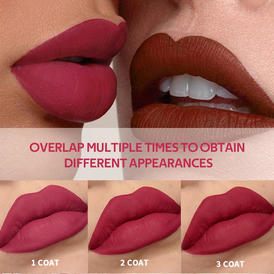 Lip Stain Super Stay Teddy Lip Tint Long Lasting Matte Lipstick For Up To 12HR Wear Waterproof Cosmetics