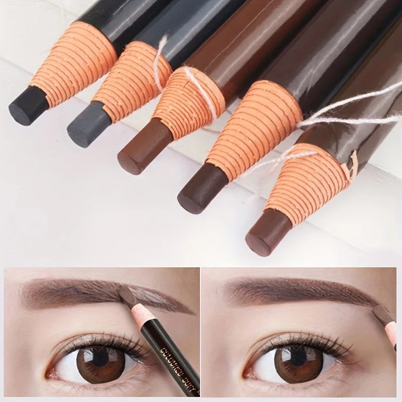 Professional Peel-Off Eyebrow Pencil: Waterproof Long-Lasting Pull-Line Enhancer
