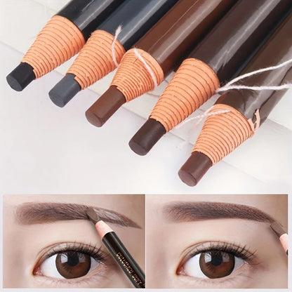 Professional Peel-Off Eyebrow Pencil: Waterproof Long-Lasting Pull-Line Enhancer