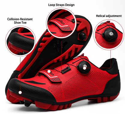 Cycling Shoes Bike Sneakers Cleat Non-slip Men's Mountain Biking Shoes Bicycle Shoes Speed Shoes