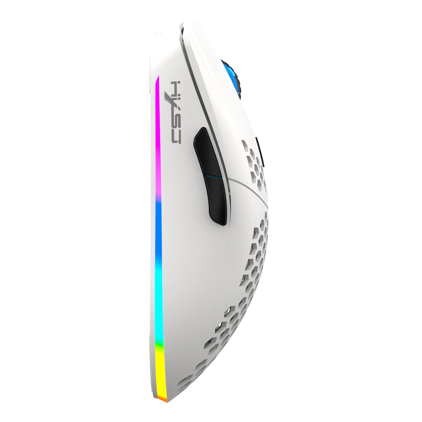 HXSJ T66 3-mode 10000DPI gaming wireless mouse RGB luminous 650mAh rechargeable 6 buttons macro programmable mice for pc desktop