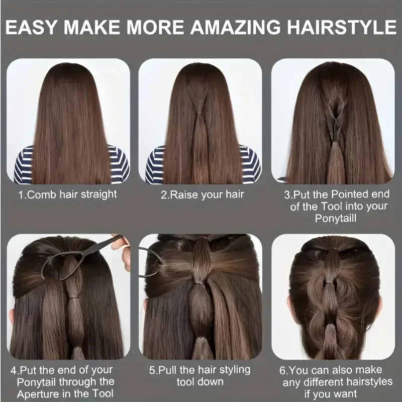 6pcs Hair Brush Setl.