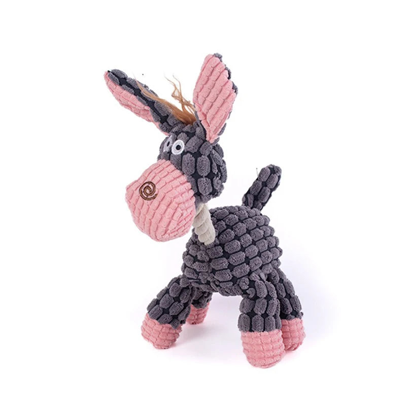 Donkey Plush Pet Toy