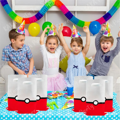 Pokemon Pokeball Party Gift Bags