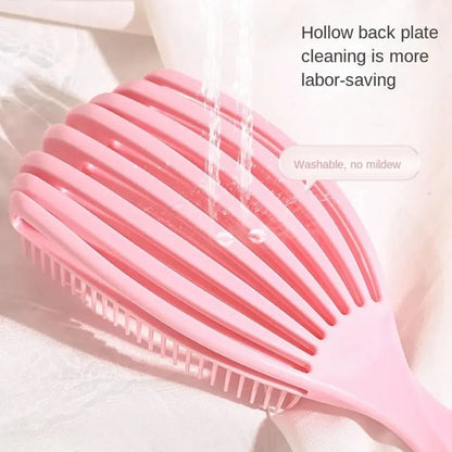 Hair Brush Octopus Hairbrush Pink Massage Detangler Brush For Curly Hair Thick Hair Care Hairbrush Styling Tools