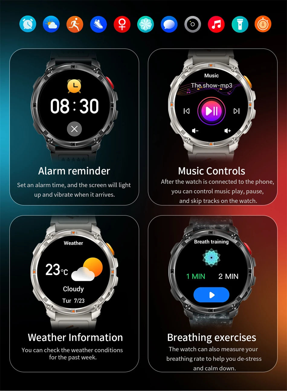 Rugged GPS Smartwatch