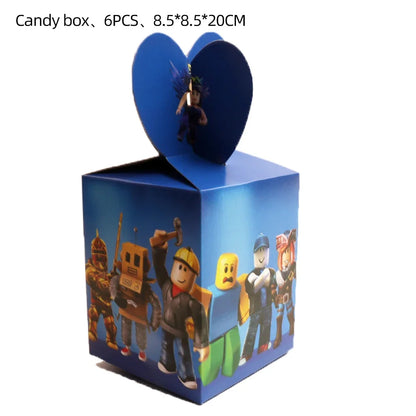 Roblox Party Snack Box Set (6pcs)