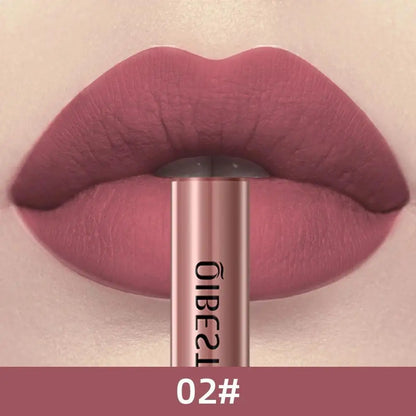 Matte Liquid Lipstick Waterproof Long Lasting Velvet Mate Nude Red Lip Gloss Lint Tube Makeup Cosmetic Lipsticks Lipgloss