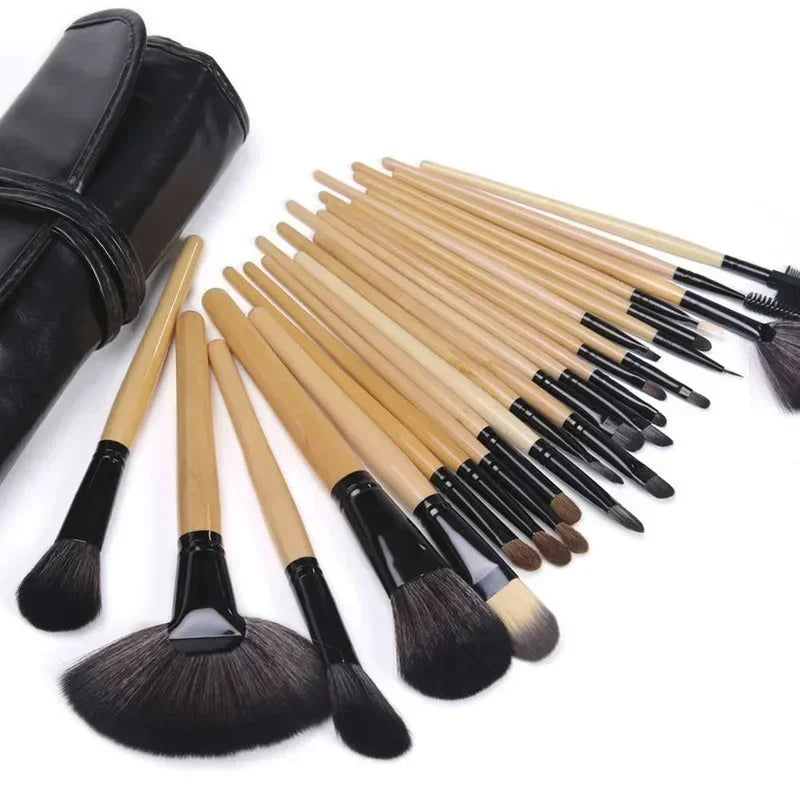 Professional 24-Piece Master Makeup Brush Set: Complete Beauty Tool Kit