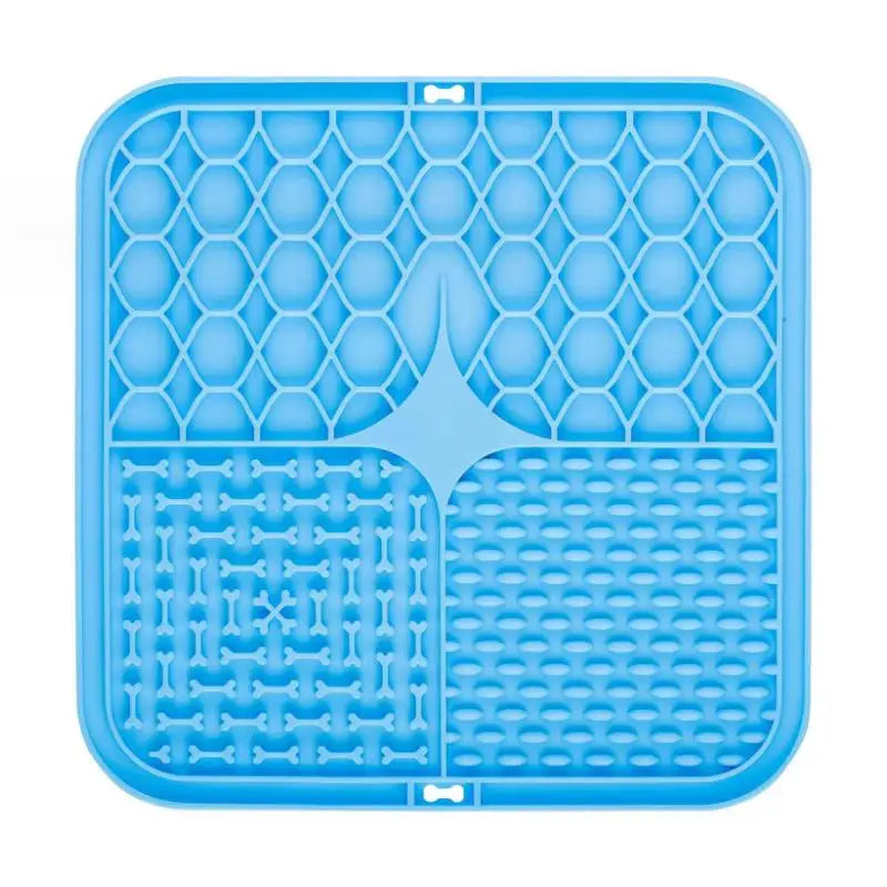 Silicone Pet Licking Pad: Anti-Anxiety Slow Feeder & Bath Time Distraction Mat