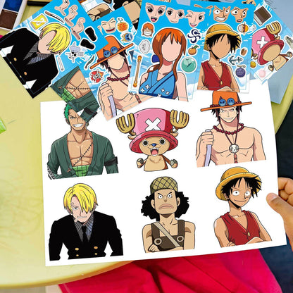 One Piece Sticker Face