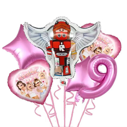ROBLOX Birthday Balloon Set 🎈🎮