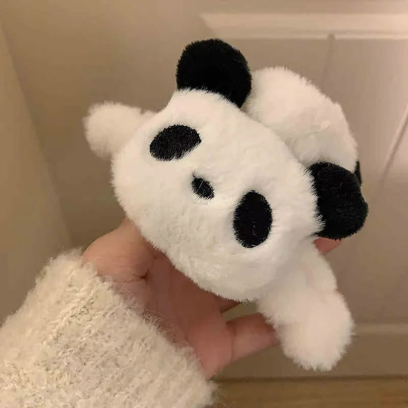 Plush Panda Shark Hair Clip.