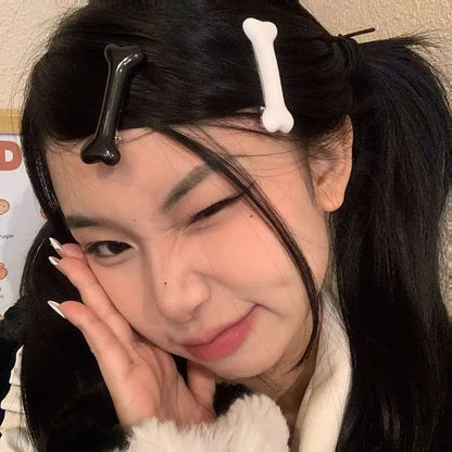 Cute Bone Hair Clip.