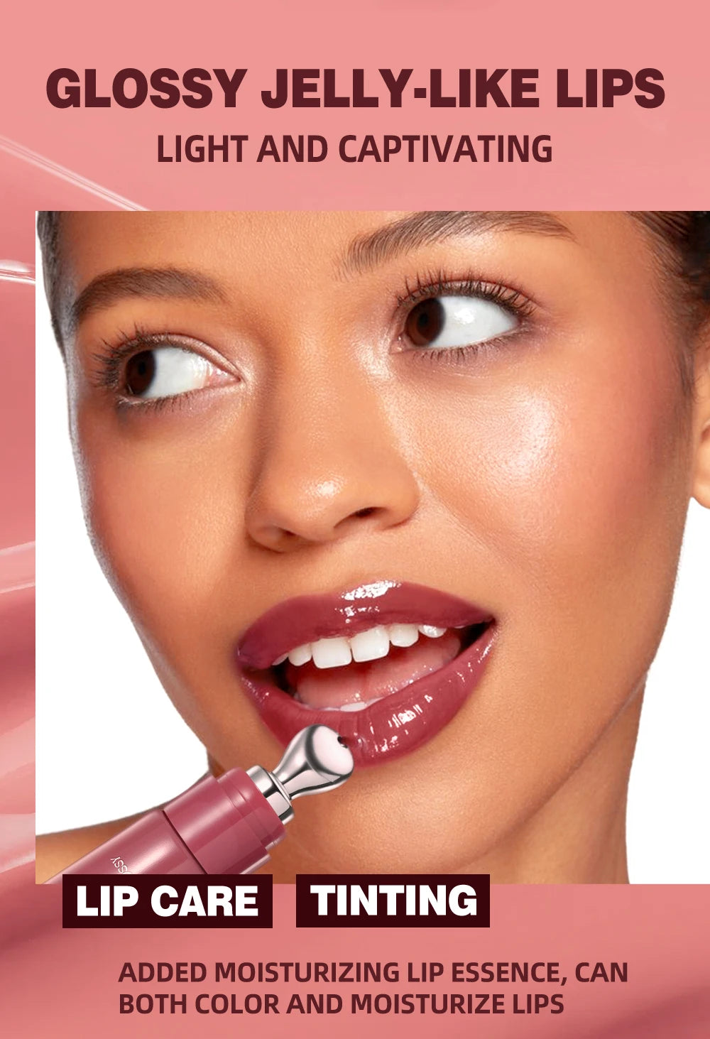 Pearl Glitter Lip Gloss.