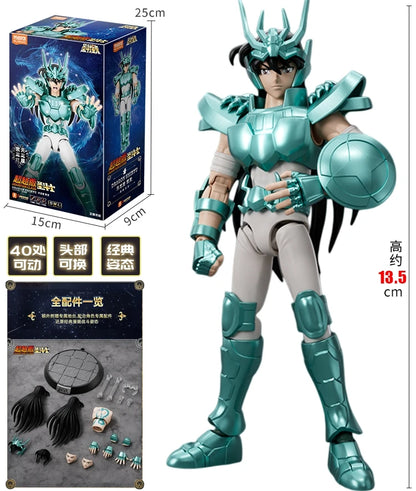 Original BLOKEES Saint Seiya Sagittarius Seiya Pegasus Aiolos Tenma Pegasus Action Figure Toy Assembly Figure Toys Gift