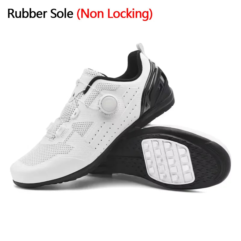 Road Cycling Shoes male Breathable Summer Self-Locking Cleat Non-slip Mountain Bicycle Shoe Men's spd racing Sneaker Lightweight
