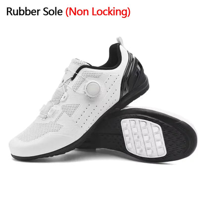 Road Cycling Shoes male Breathable Summer Self-Locking Cleat Non-slip Mountain Bicycle Shoe Men's spd racing Sneaker Lightweight