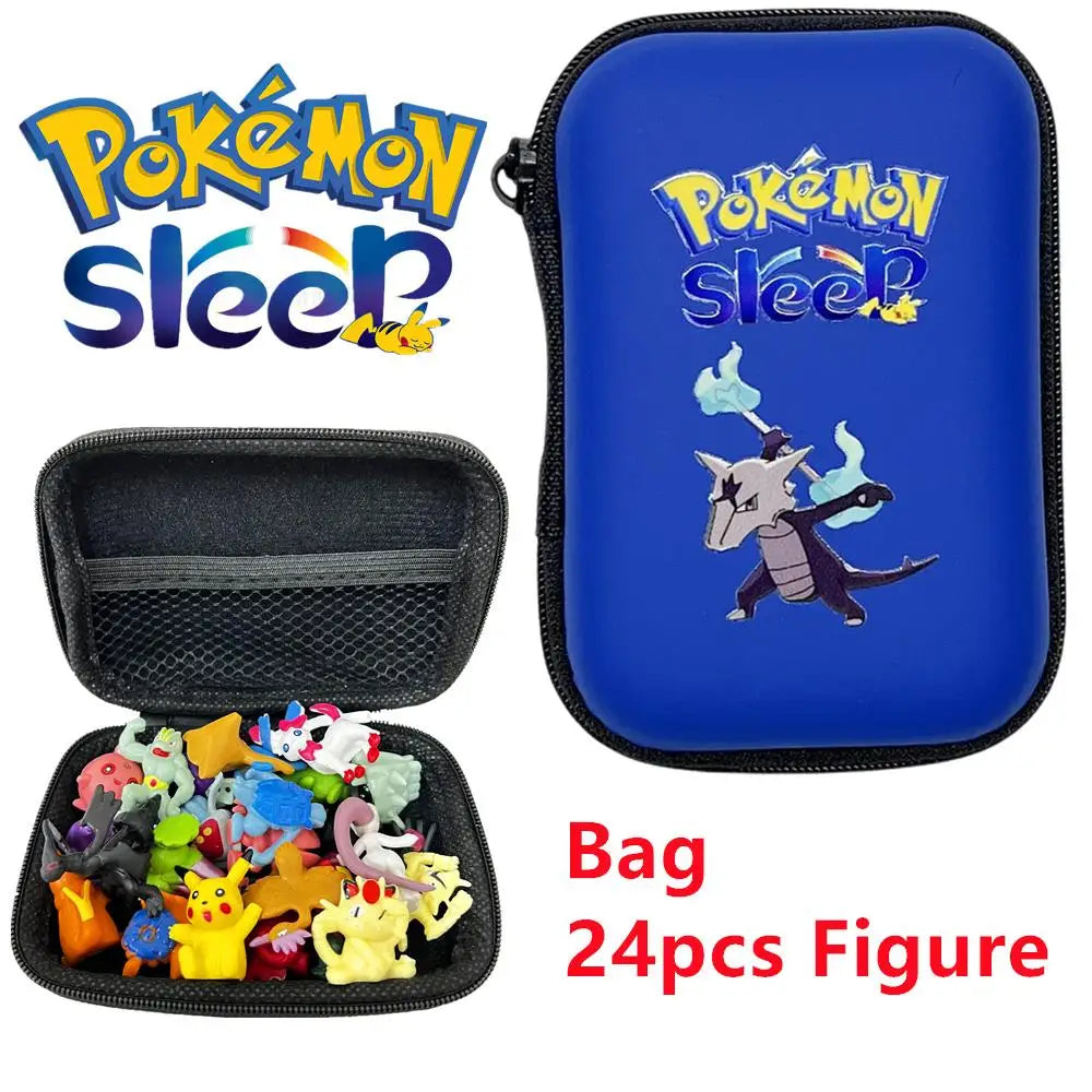 24pcs/Bag Set 2-3cm Pokemon Bag Figures Toy Bulk Anime Mini Doll Figurine Small Pocket Monster Birthday Gift Toys