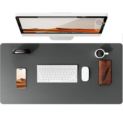 YSAGi Premium PU Leather Desk Mat: Non-Slip Waterproof Office Protector