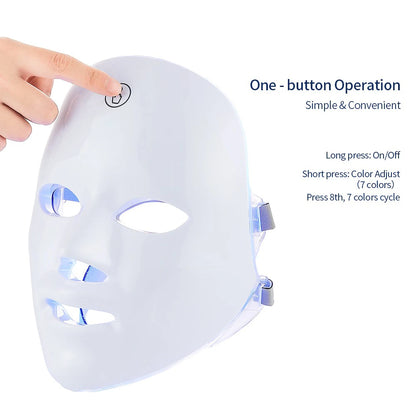LED Face Mask 7 Colors.