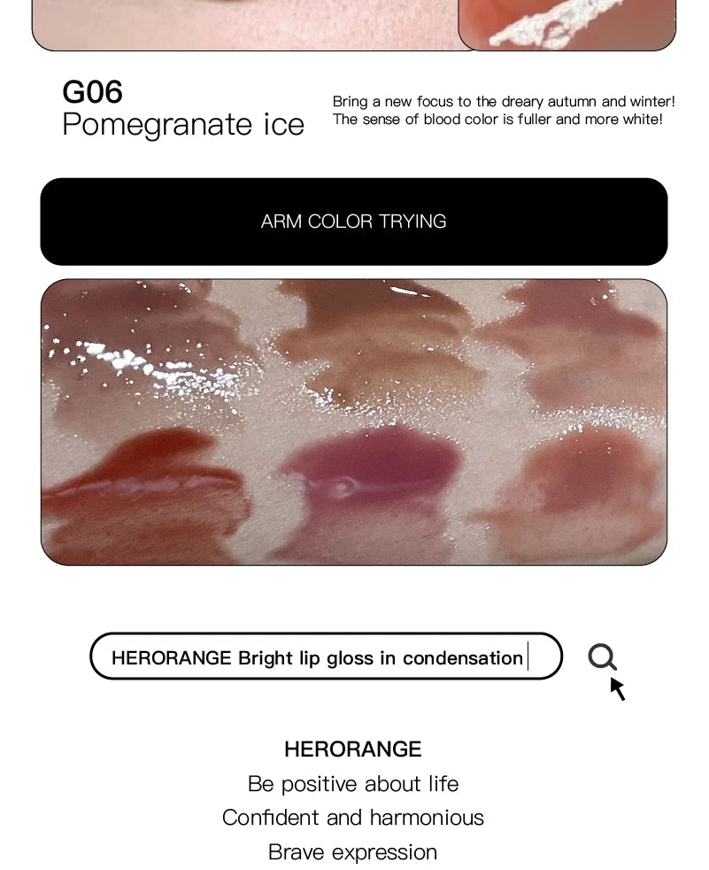 Mirror Essence Lip Gloss Heronrange.