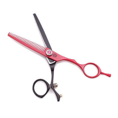Professional Hairdressing Scissors 5.5" 6" Purple Dragon JP 440C Swivel Thumb Hair Cutting Scissors Barber Thinning Shears Z9019