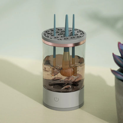 Electric Brush Cleaner.